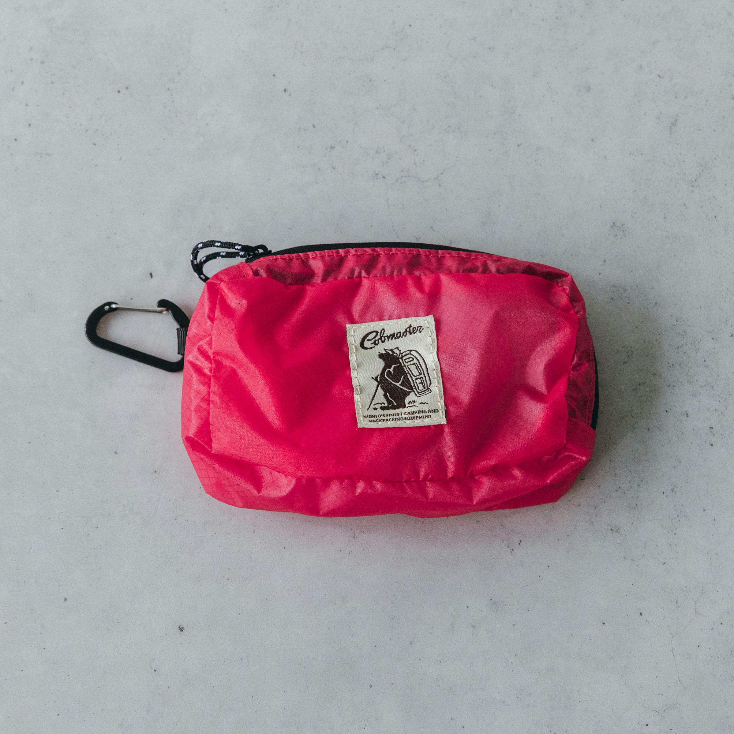 コブマスター / Cobmaster / 長方形ナイロンポーチ（ピンク）の商品写真