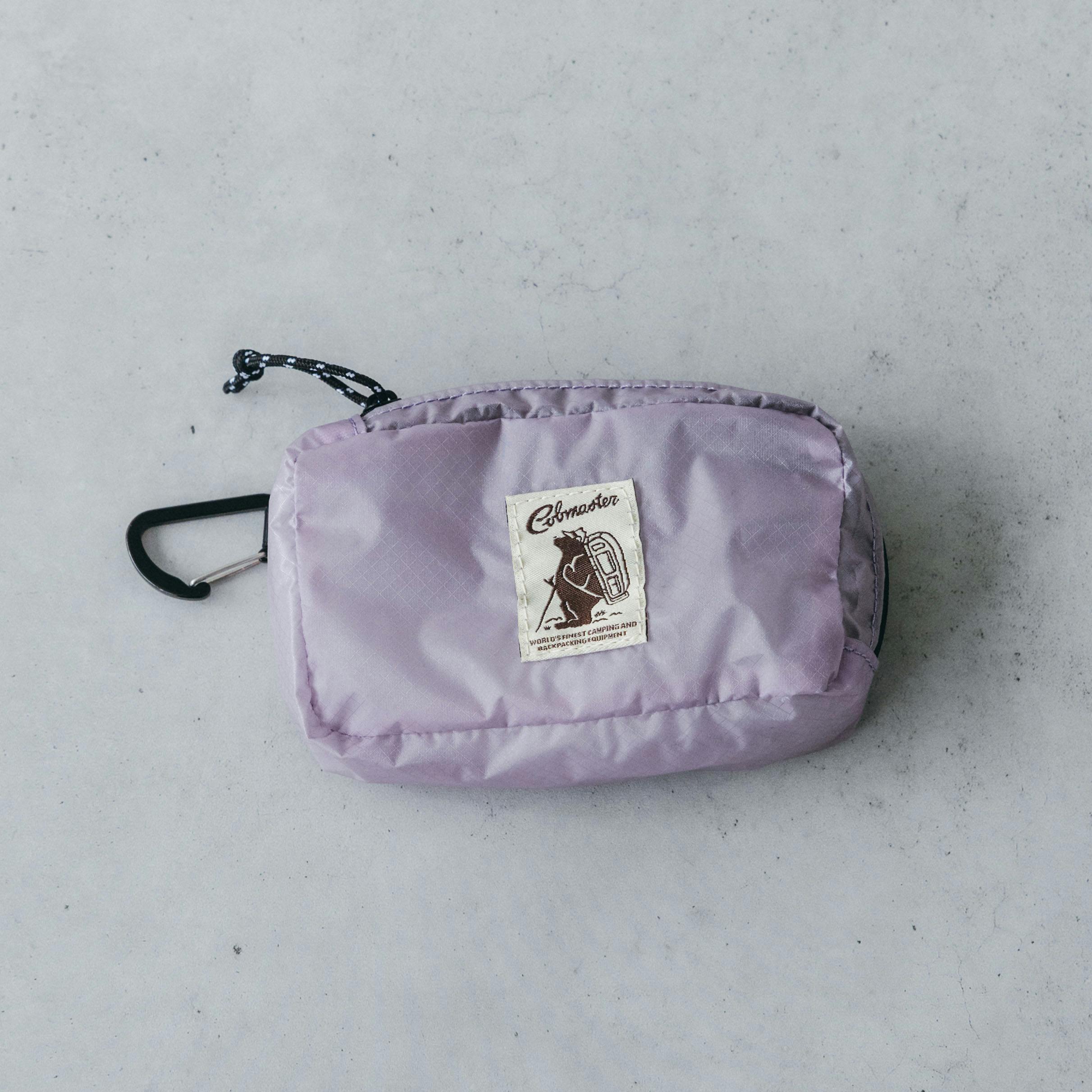 コブマスター / Cobmaster / 長方形ナイロンポーチ（ラベンダー）の商品写真