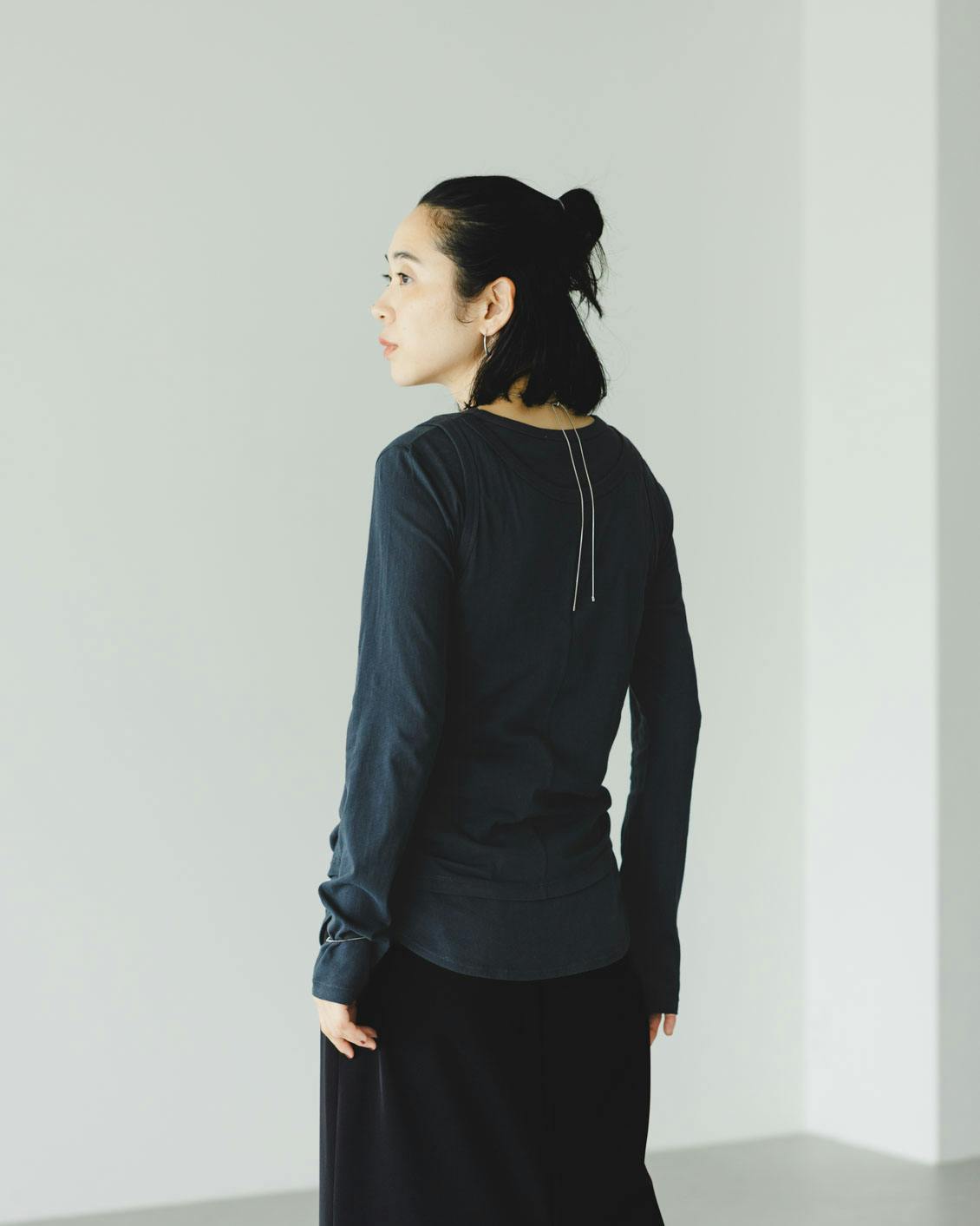 JOHNBULL / レイヤードコットンカットソー（2点セット） - 北欧