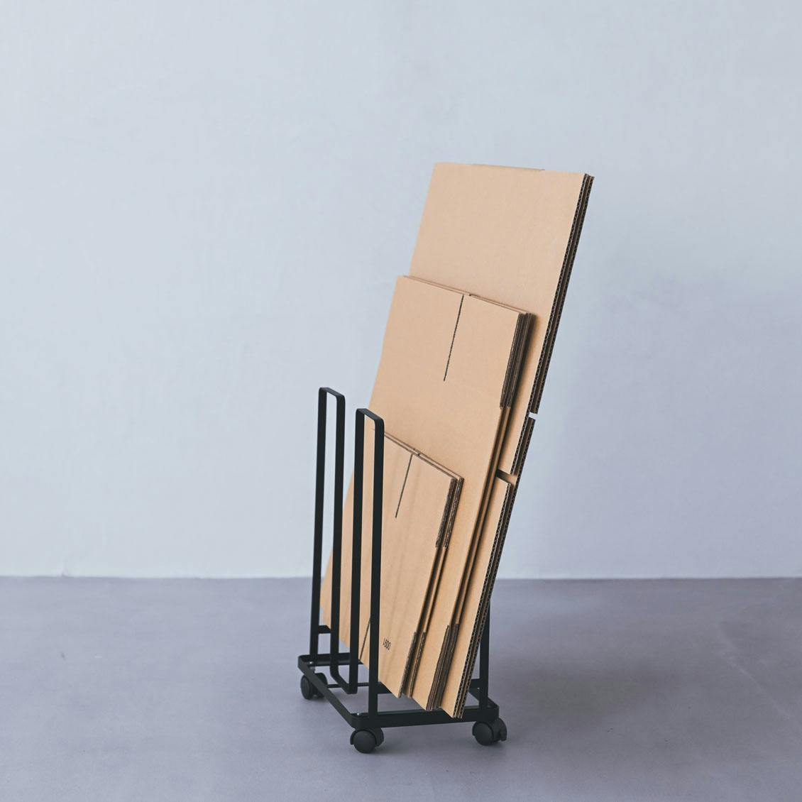 tower / ダンボールストッカー（ブラック）の商品写真