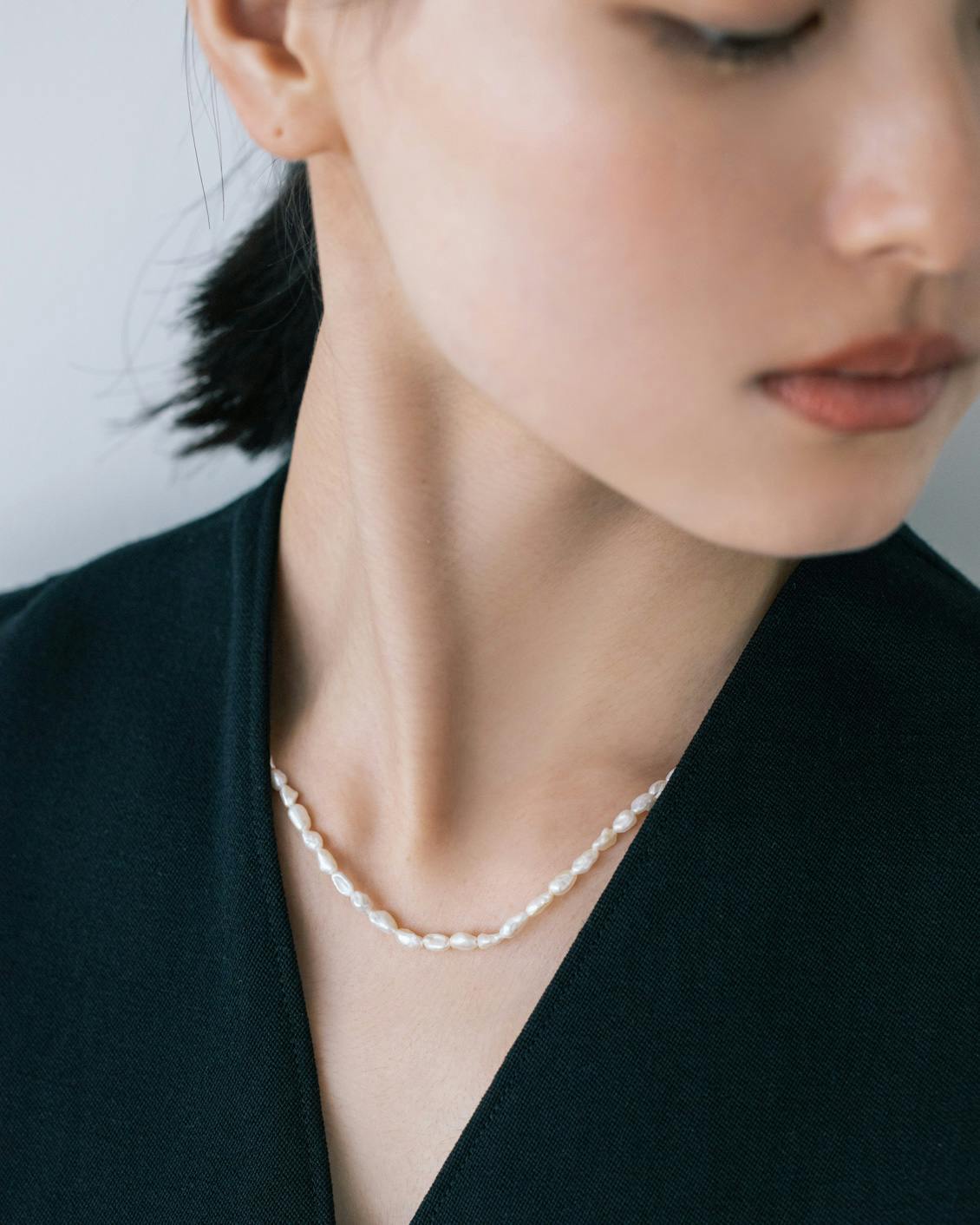 北欧暮らしの道具店　Natully　　淡水パール　一連ネックレス Natully / 淡水パール / 一連ネックレス - 北欧、暮らしの道具店