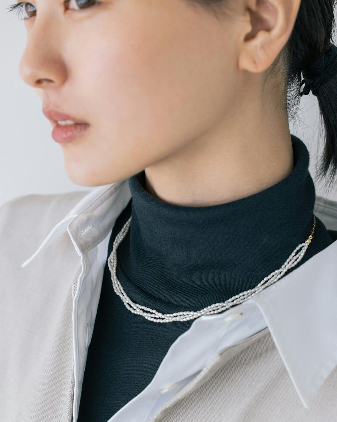 新品　北欧暮らしの道具店　Natully　　淡水パール　一連ネックレス Natully / 淡水パール / 一連ネックレス - 北欧、暮らしの道具店