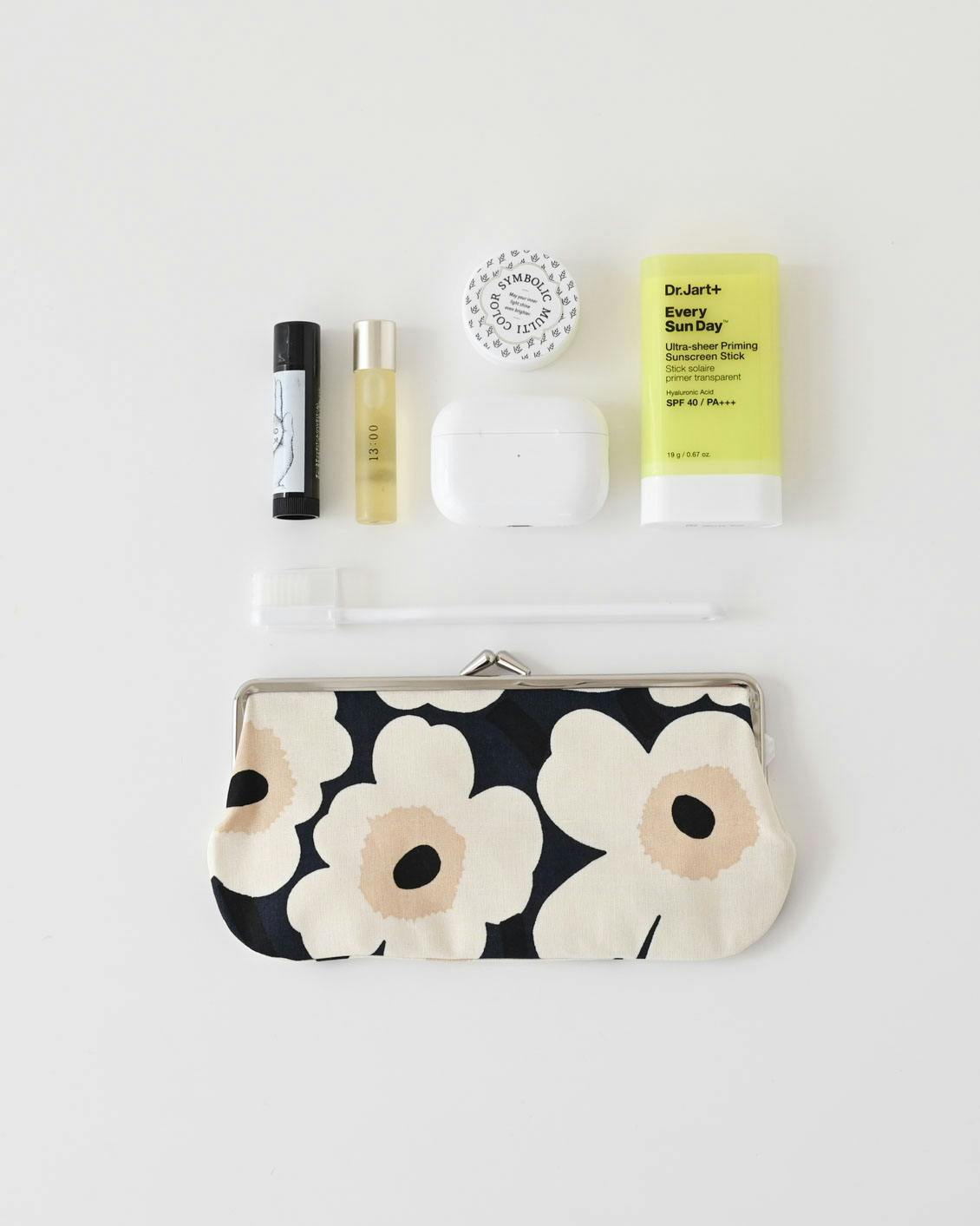 数量限定】Marimekko / マリメッコ / Unikko / がま口ポーチ