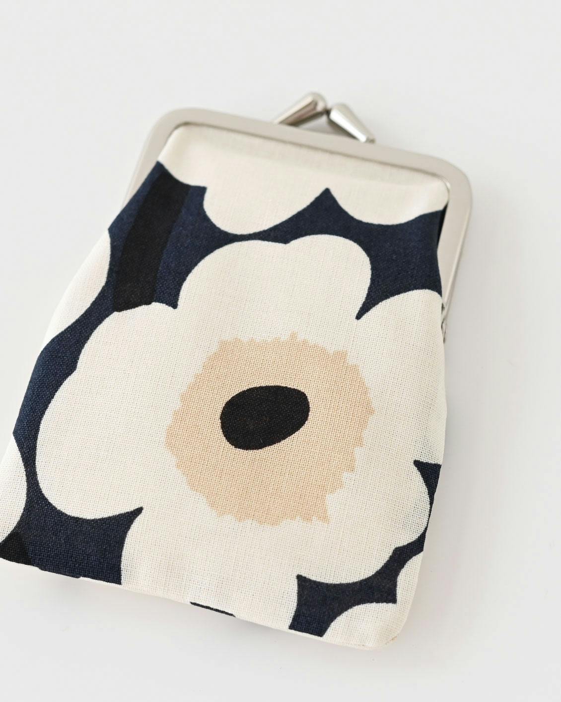 数量限定】Marimekko / マリメッコ / Unikko / がま口ポーチ