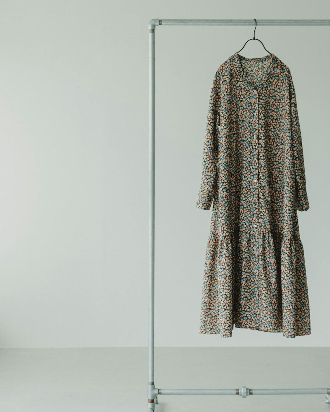 甘すぎないから、大人に似合う」リバティプリントのティアード