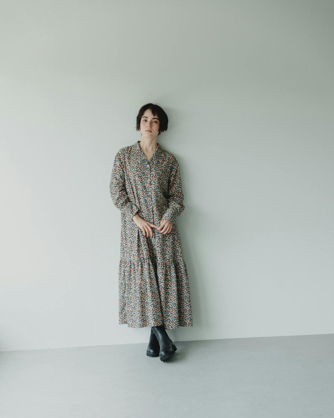 甘すぎないから、大人に似合う」リバティプリントのティアード