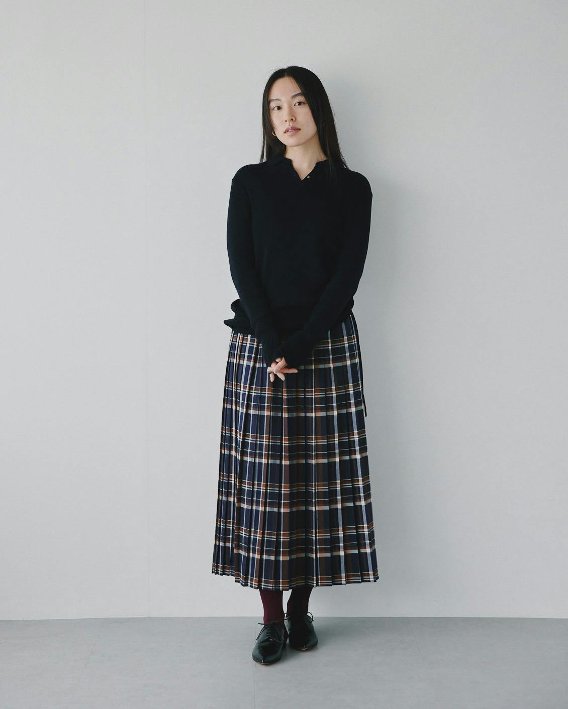 sosotto / ソソット / チェック柄プリーツスカート / タータン