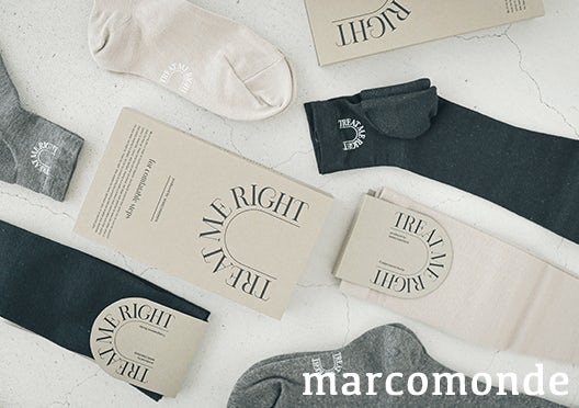 marcomonde（マルコモンド）/ 着圧ハイソックスの画像