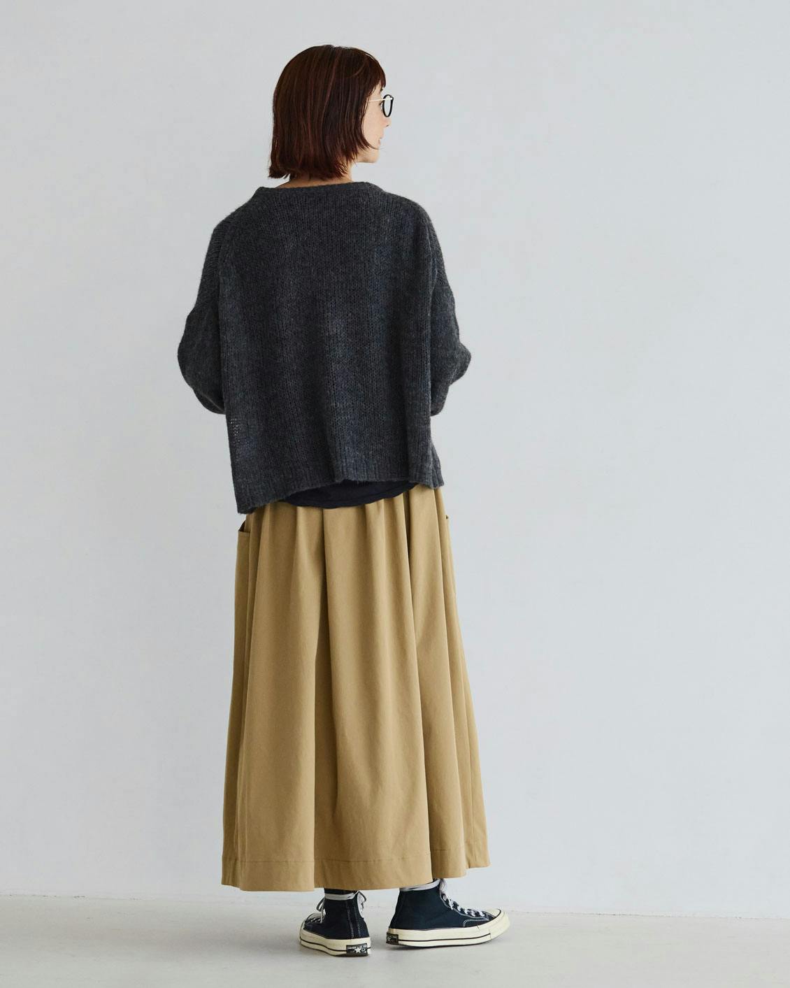 カジュアルを、品よく」香菜子さんとつくったフレアスカート