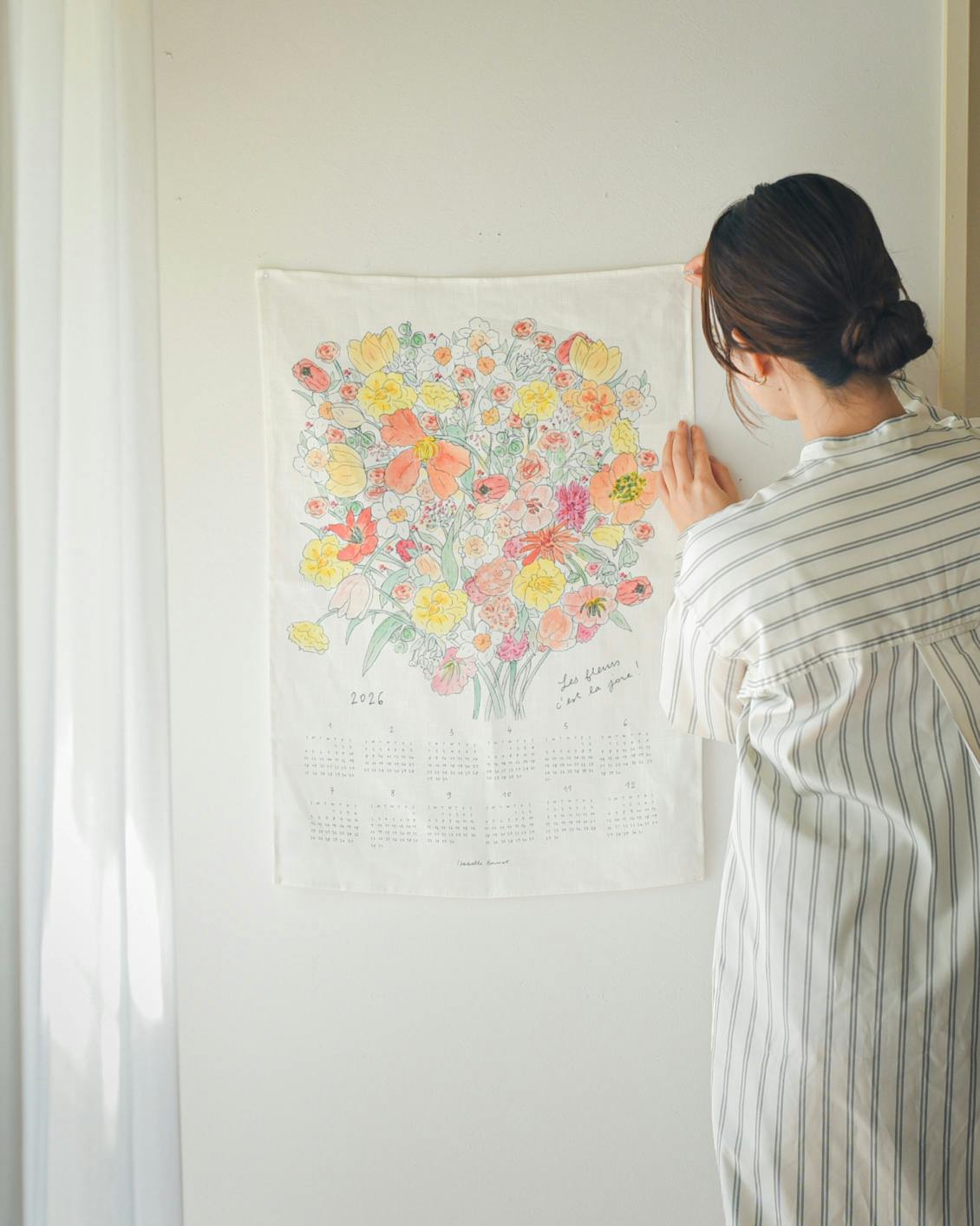 fog linen work / フォグリネンワーク / リネンカレンダー2026 - 北欧