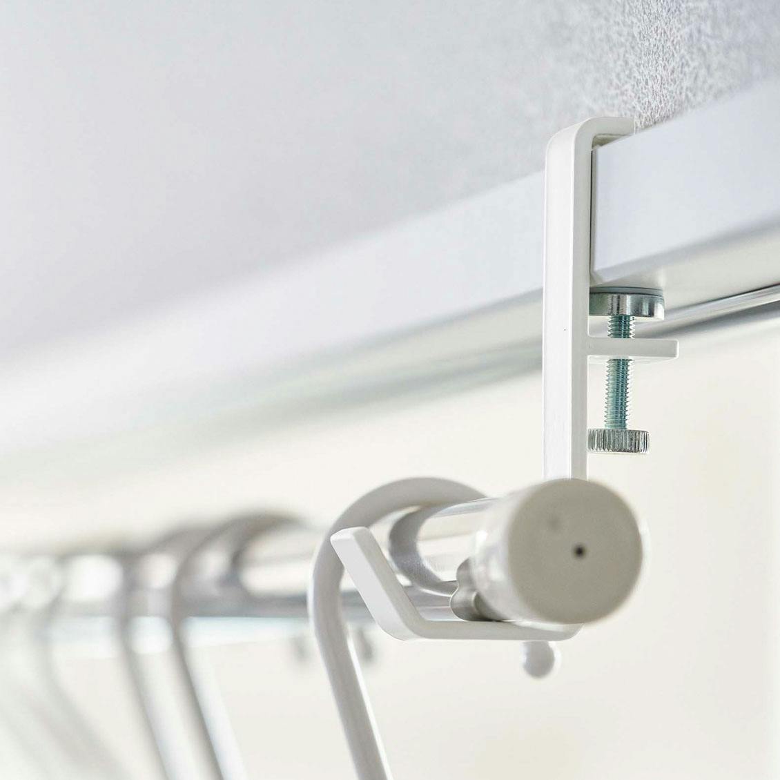 tower / 室内物干しポールホルダー / 2個組（ホワイト）の商品写真