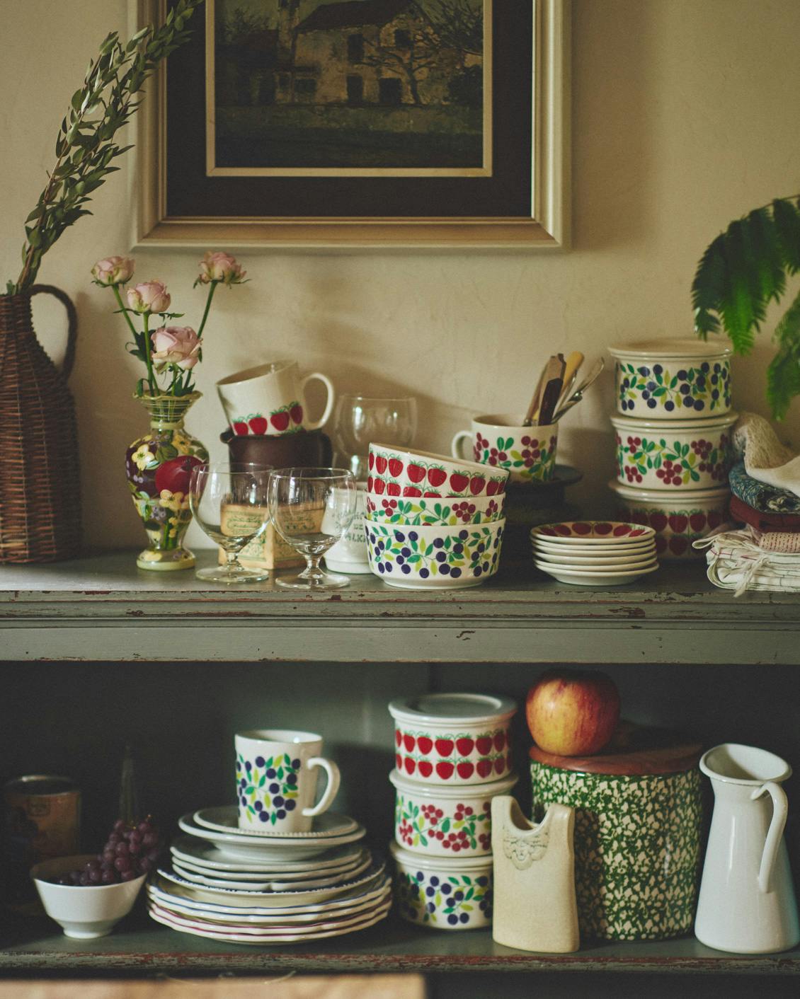 英国ポートメリオン　ポモナ社　パスタプレート4枚 英国ポートメリオン ポモナ社 パスタプレート4枚