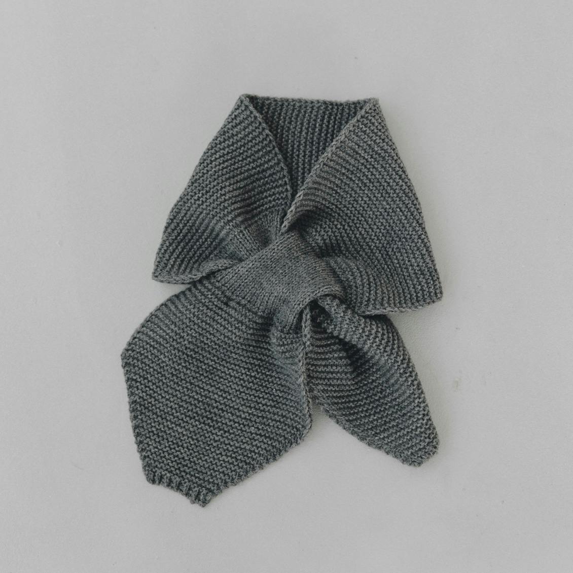 Santelli Francesca / サンテッリ フランチェスカ / スカーフマフラー（チャコール）の商品写真