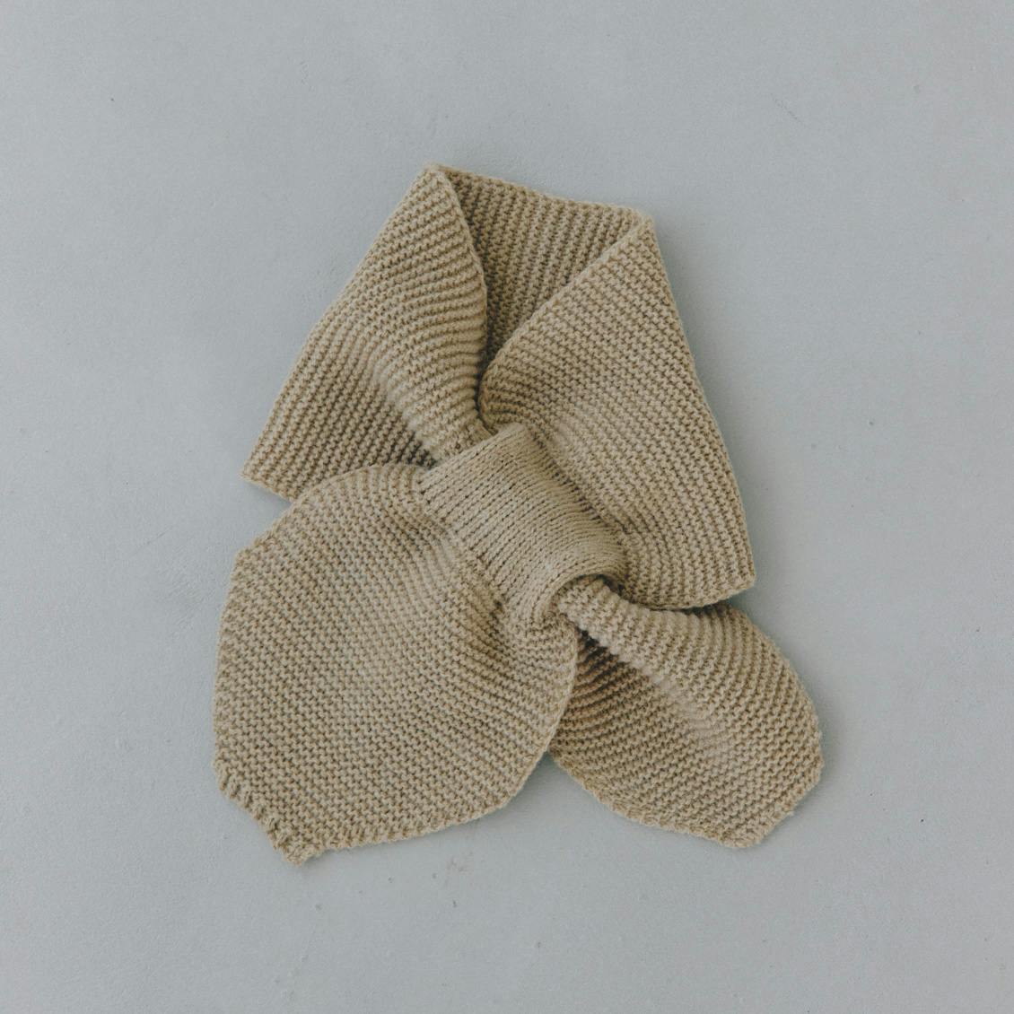 Santelli Francesca / サンテッリ フランチェスカ / スカーフマフラー（キャメル）の商品写真