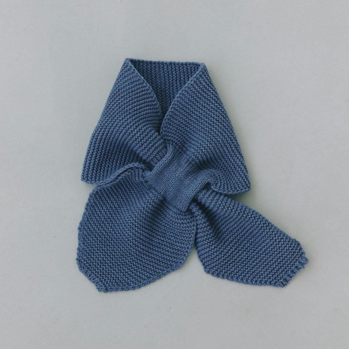 Santelli Francesca / サンテッリ フランチェスカ / スカーフマフラー（ブルーグレー）の商品写真