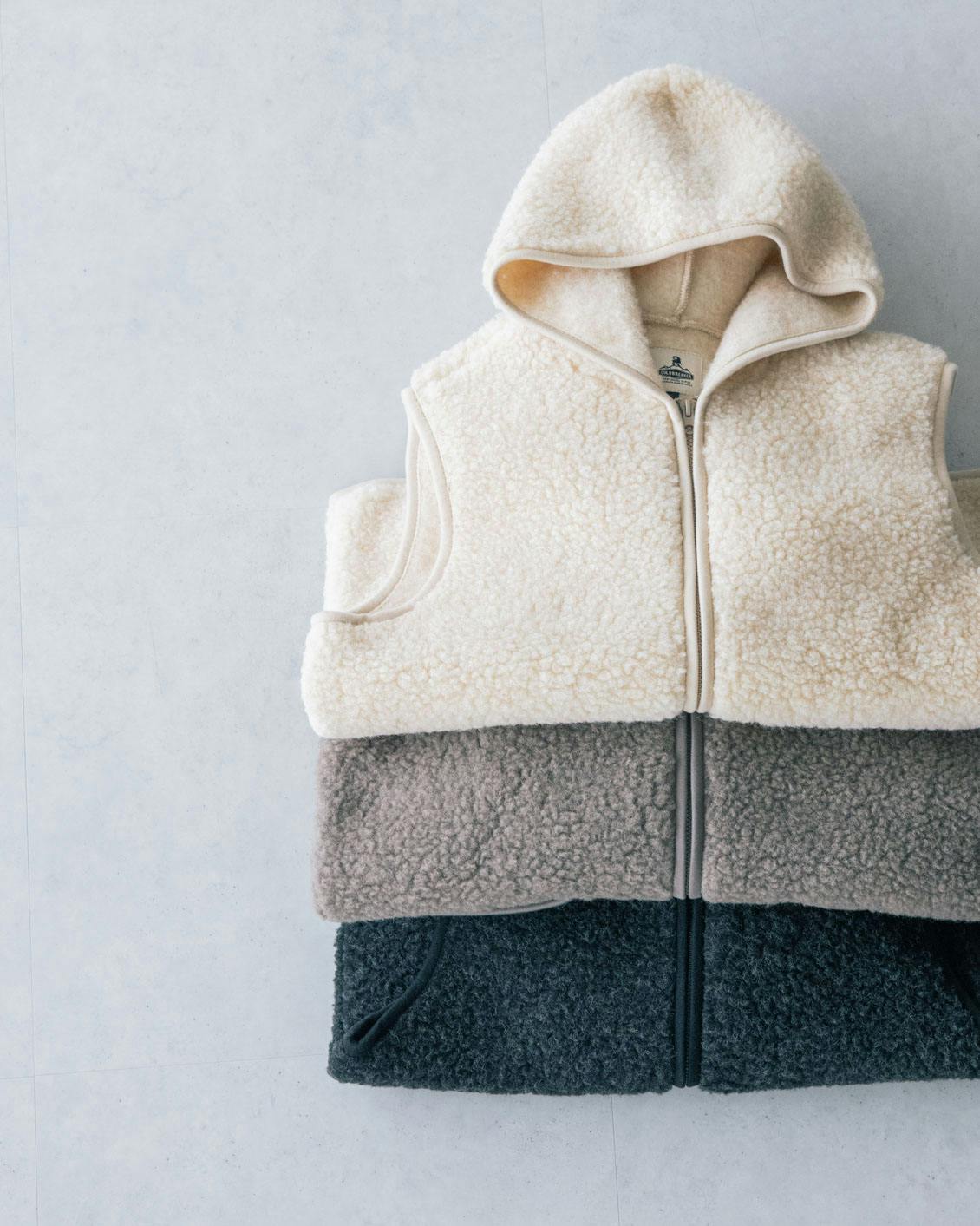 COLD BREAKER / フードボアベスト - 北欧、暮らしの道具店