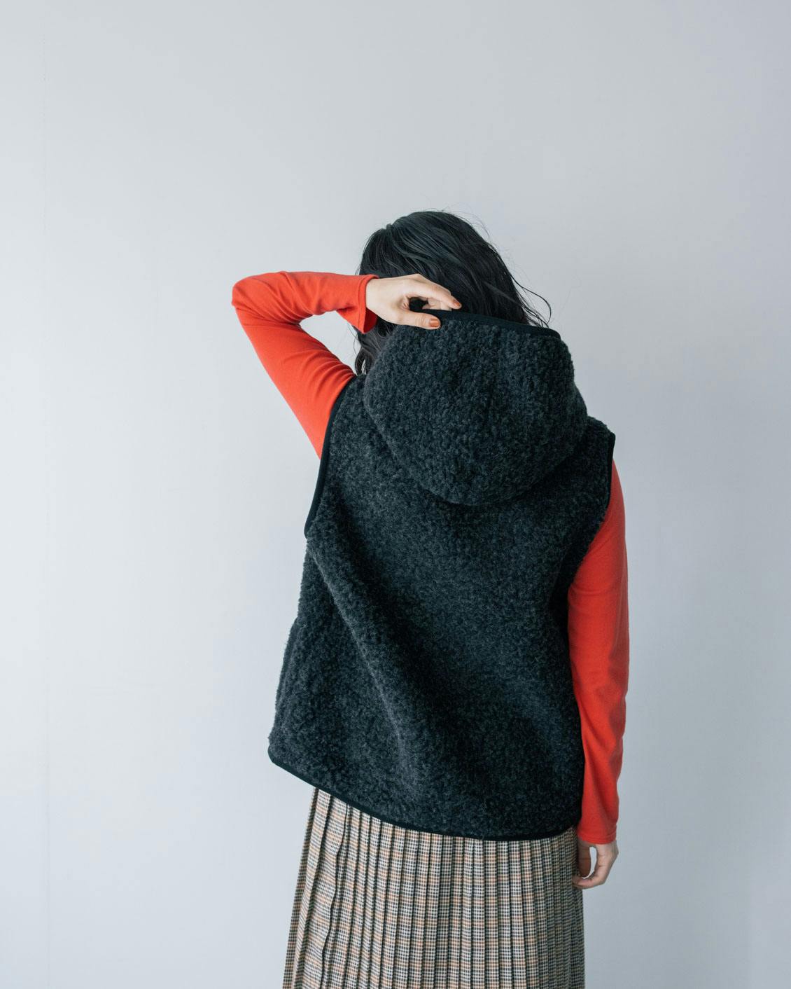 COLD BREAKER / フードボアベスト - 北欧、暮らしの道具店