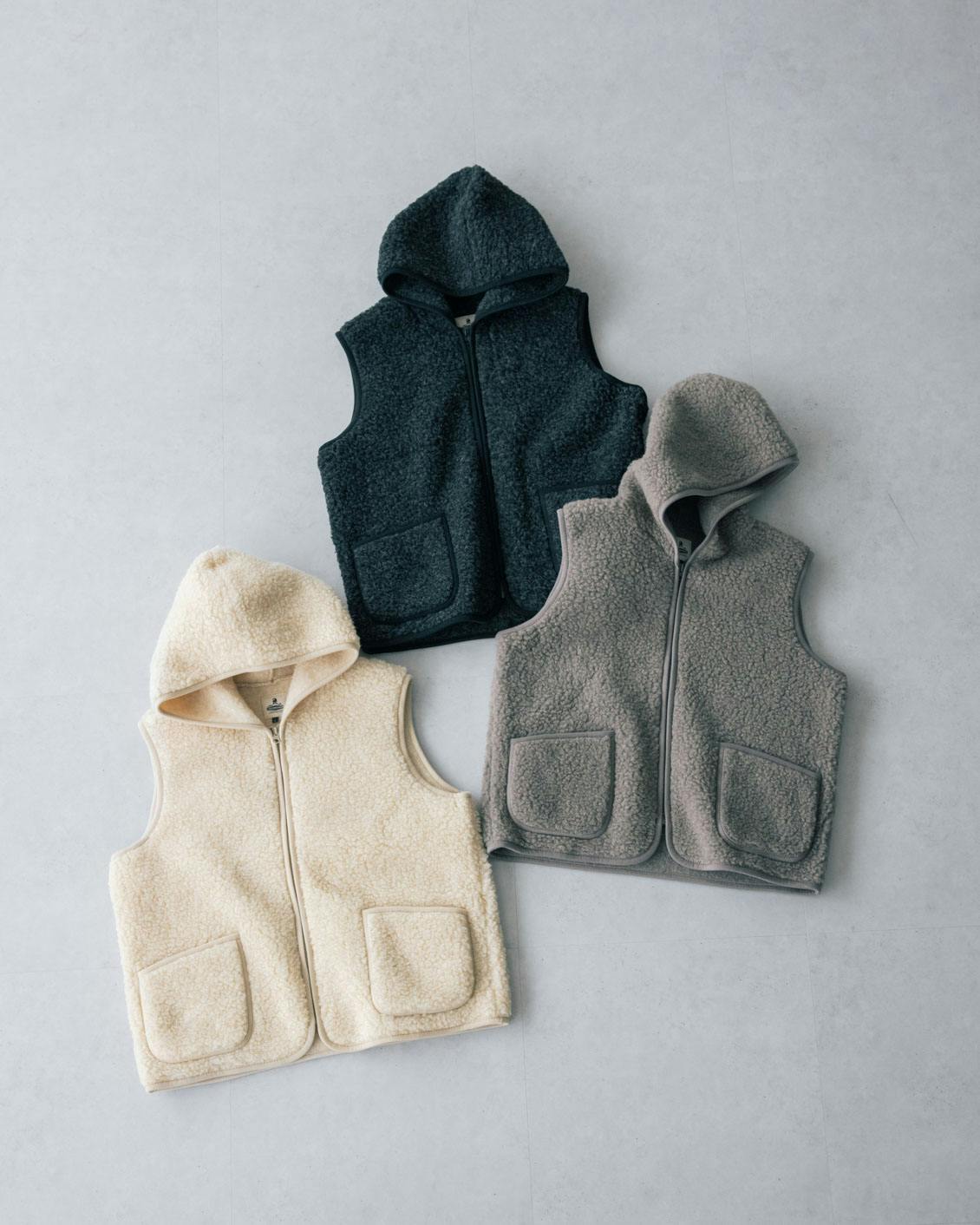 COLD BREAKER / フードボアベスト - 北欧、暮らしの道具店