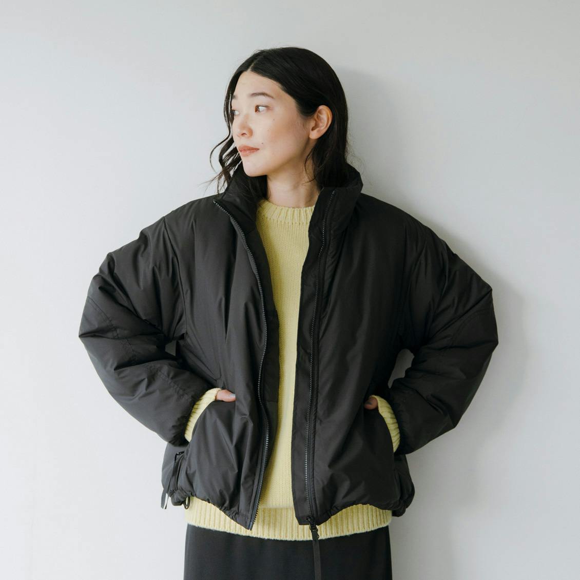 【今季終了】【当店別注】LANCER CLOTHING CORPORATION / 中綿コート（ブラック）/ Sサイズの商品写真