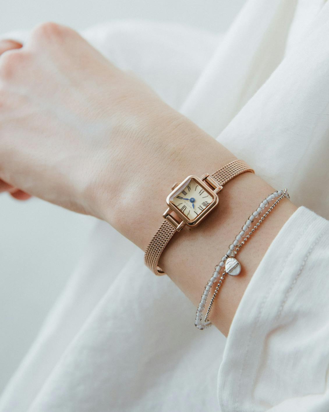 MATOW / Tsuki / 腕時計（ローズゴールド） - 北欧、暮らしの道具店