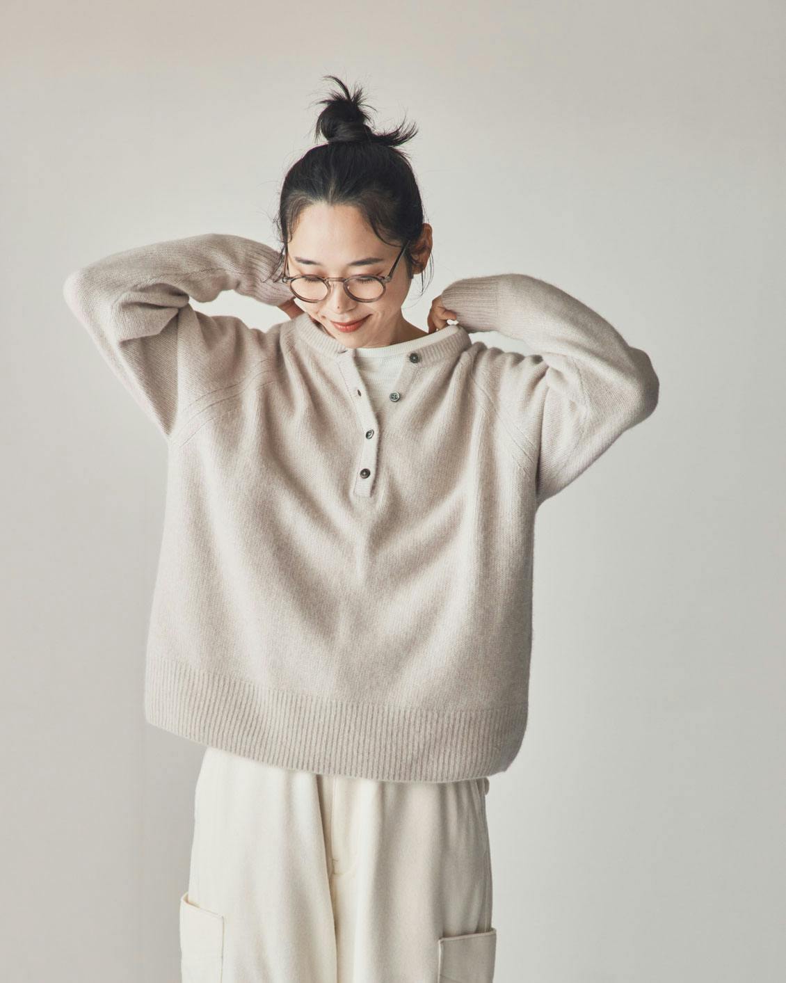 chi　Ｃニット エクリュ chi Cニット エクリュ 楽天市場】エクリュ ニット（ニット・セーター