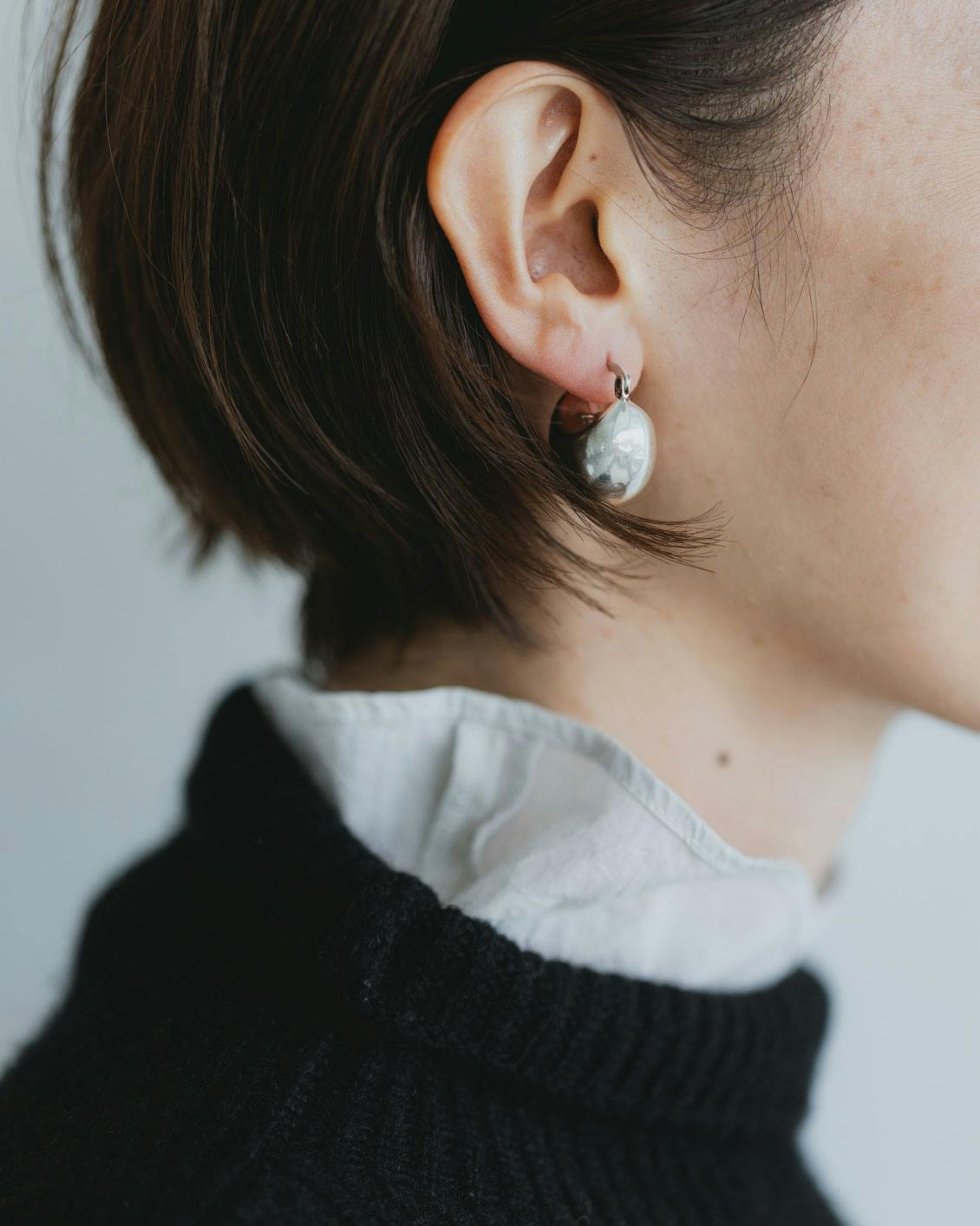 Nina&Jules / ニナ・エ・ジュール / Plump Moon / ピアスの商品写真