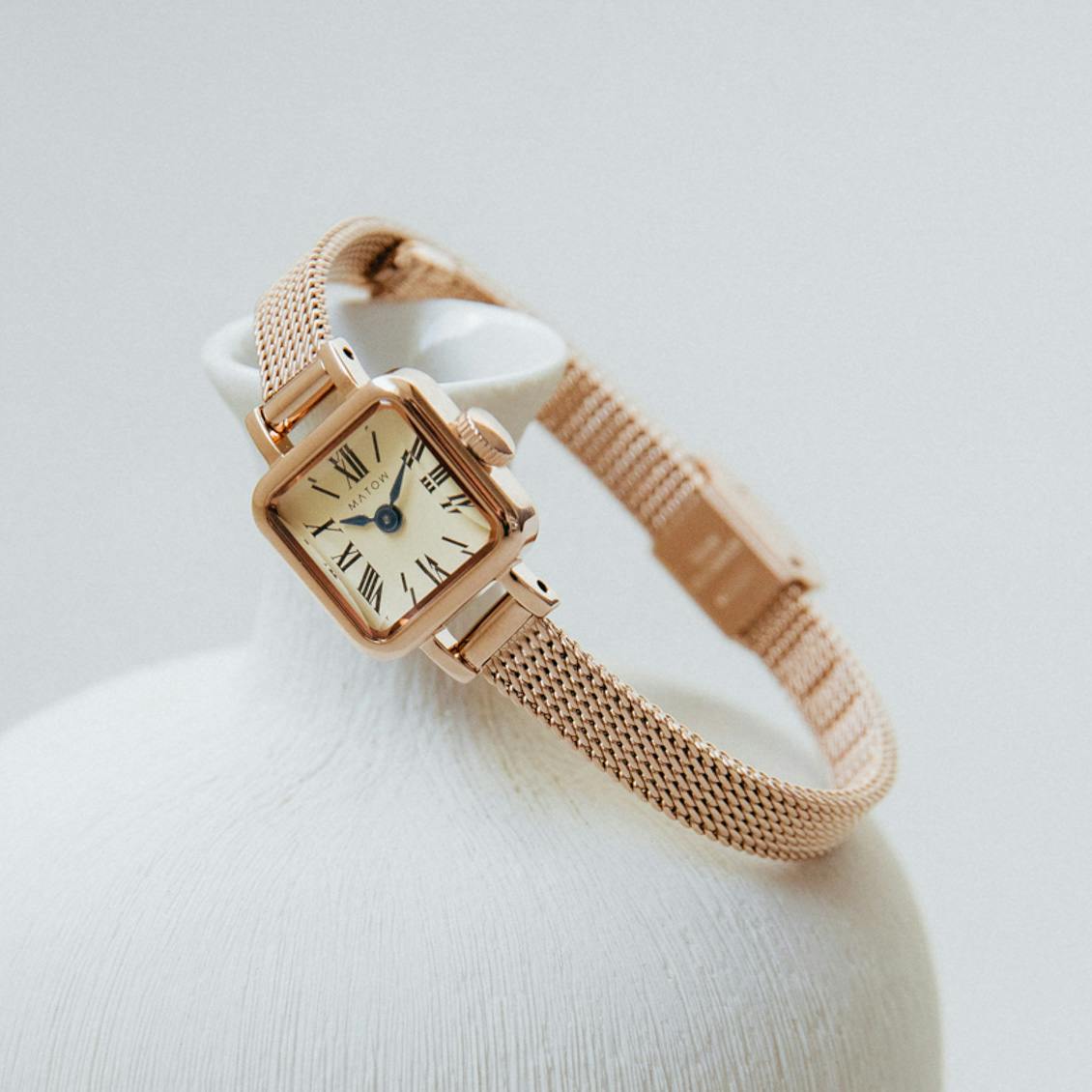 MATOW / Tsuki / 腕時計（ローズゴールド）の商品写真