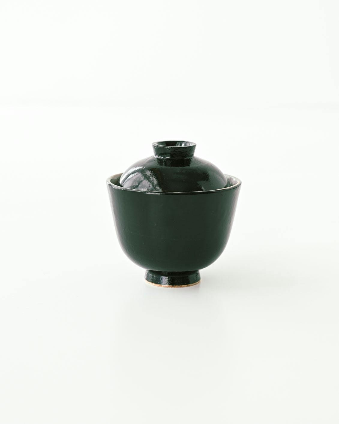 studio m' / 六瓢 / 蓋付き碗（黒）の商品写真