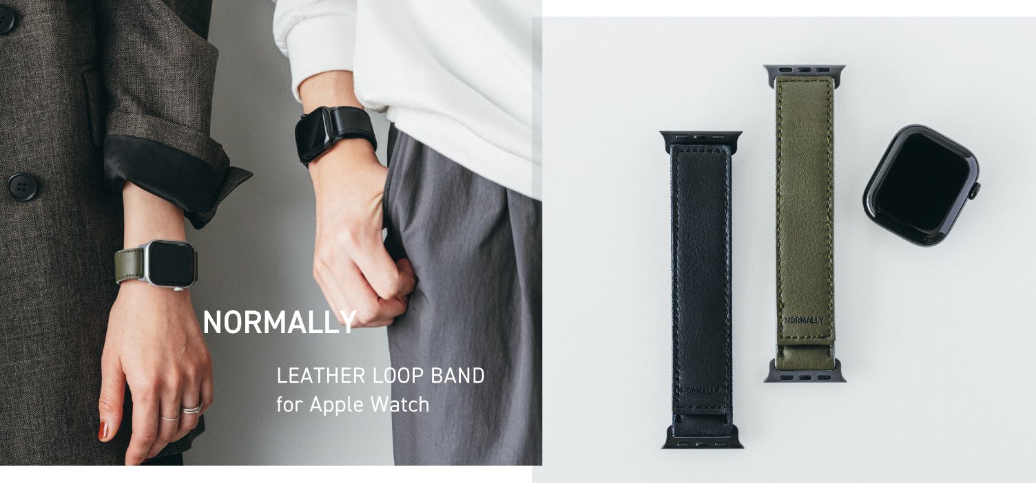 NORMALLYから、Apple Watch用のループバンドが新登場