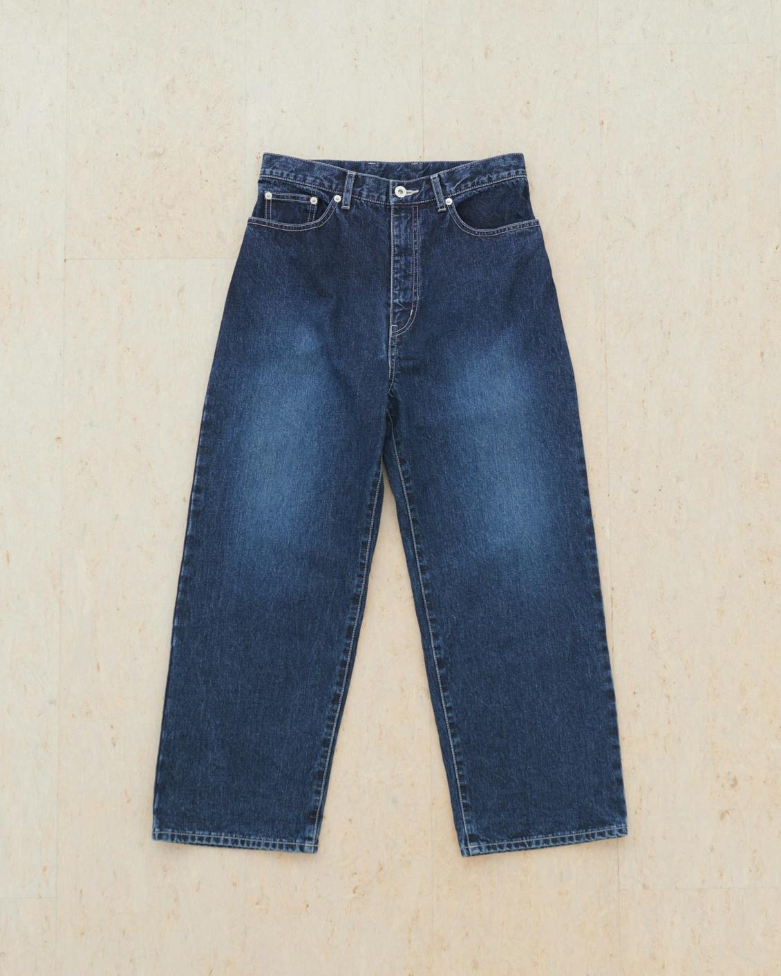 「品よく、こなれる」新定番のストレートデニム / インディゴブルー / Sサイズの商品写真