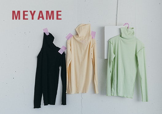 MEYAME / ソフトリブタートルネックの画像