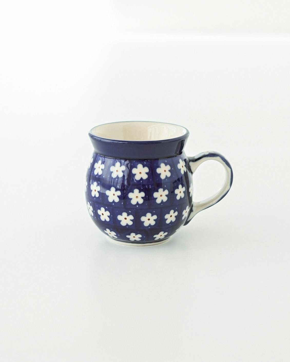 Polish Pottery / ポーリッシュポタリー / マグカップ / ネイビーの商品写真
