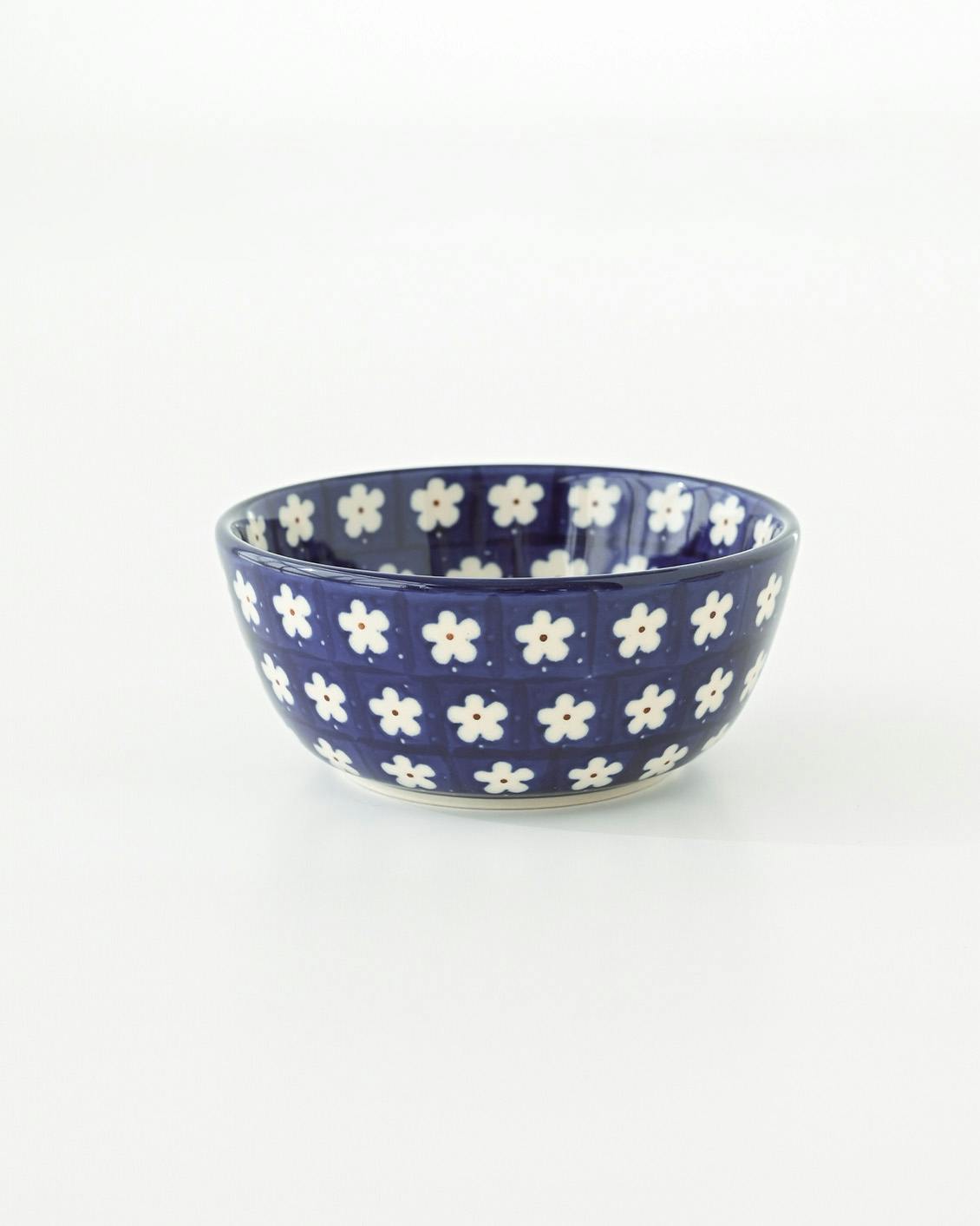 Polish Pottery / ポーリッシュポタリー / ミニサラダボウル / ネイビーの商品写真