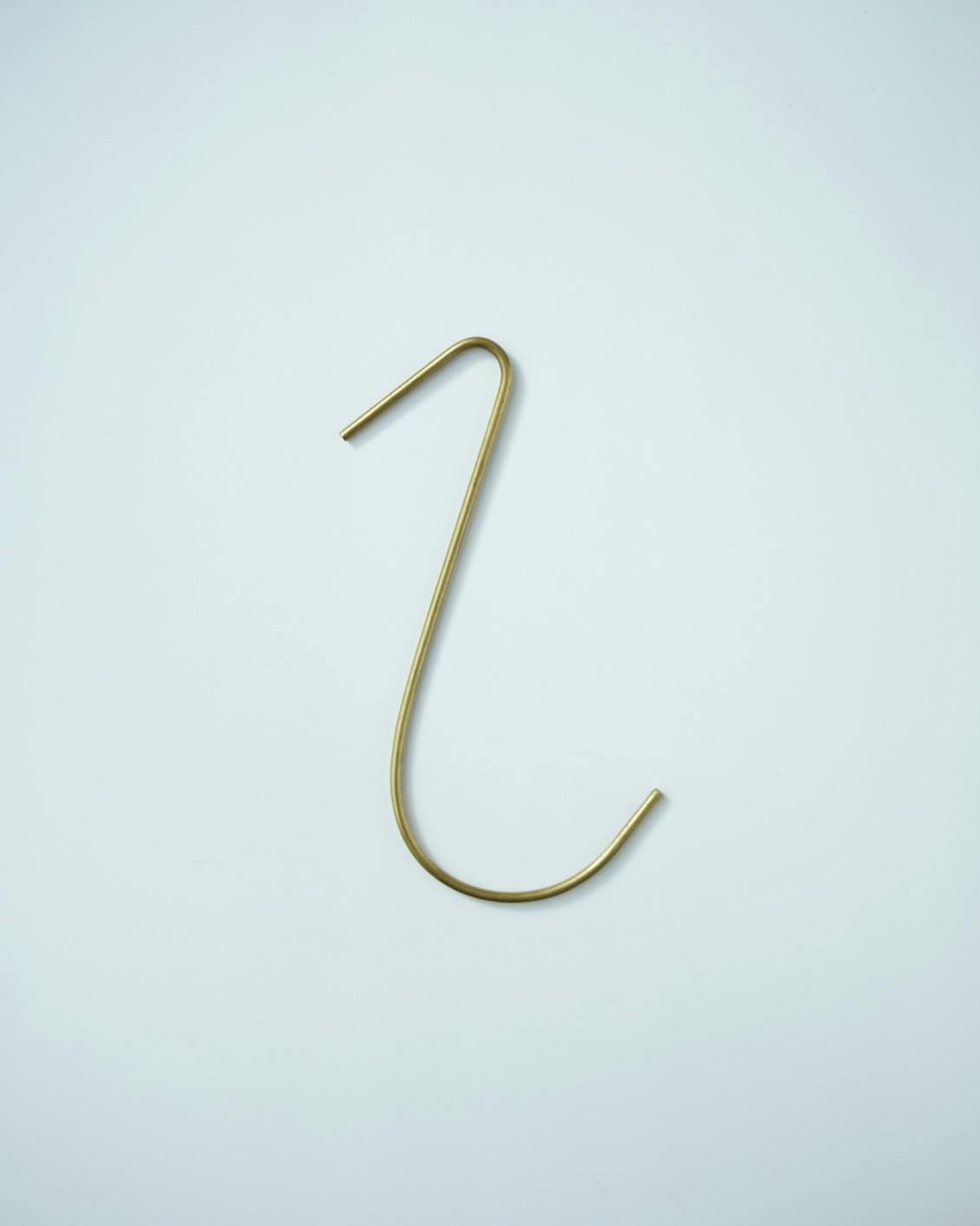 fog linen work / ブラス J フック（L）の商品写真