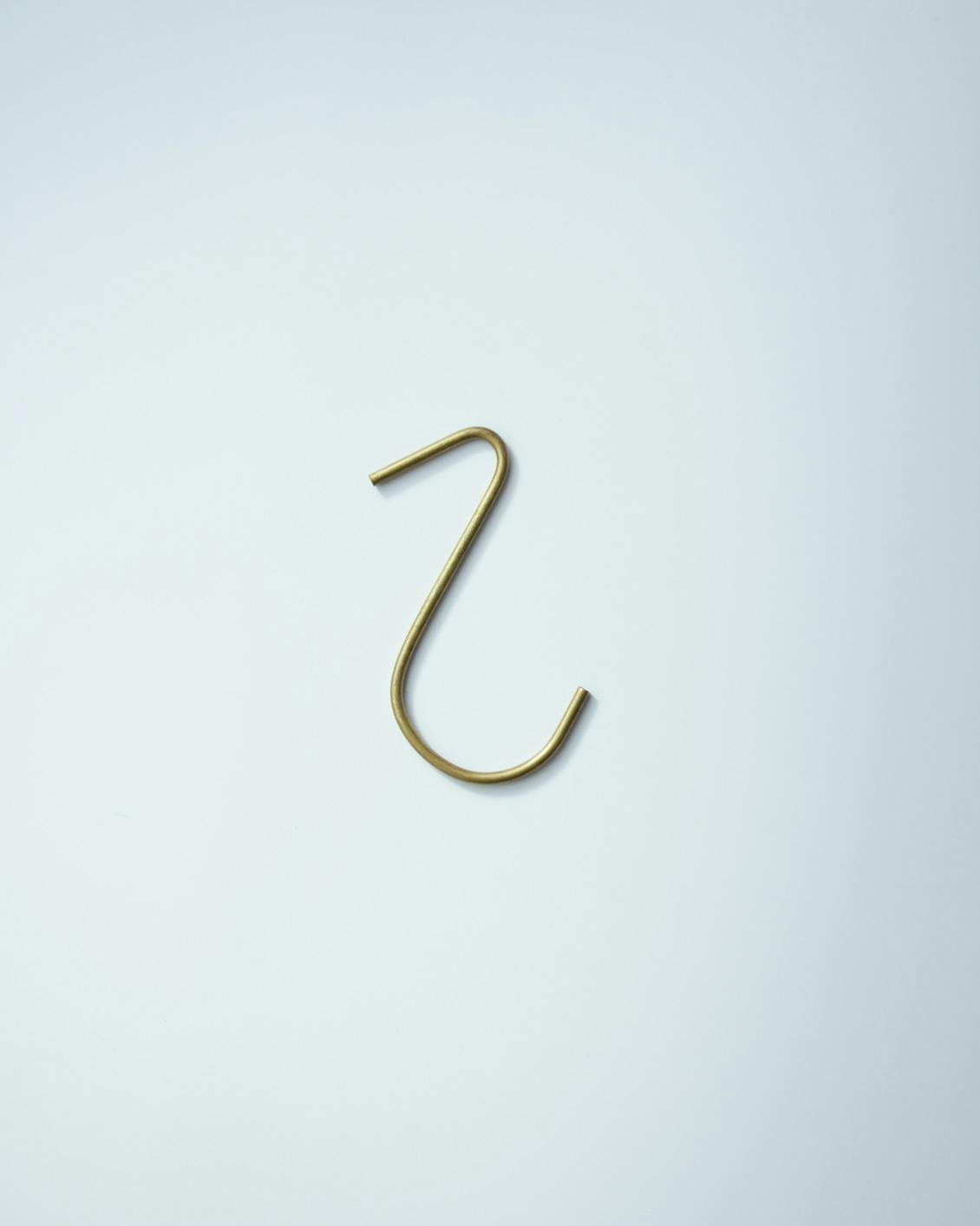 fog linen work / ブラス J フック（S）の商品写真