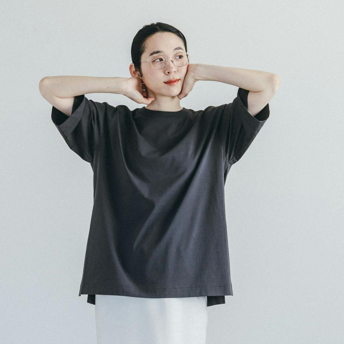 たてながTシャツ / チャコールの商品写真