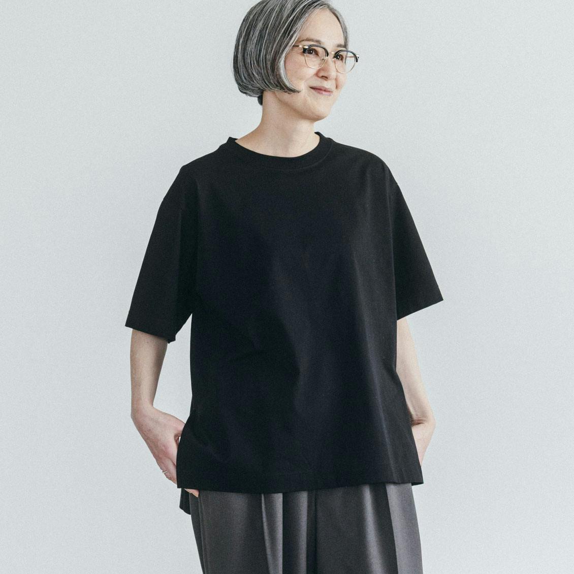 たてながTシャツ / ブラックの商品写真