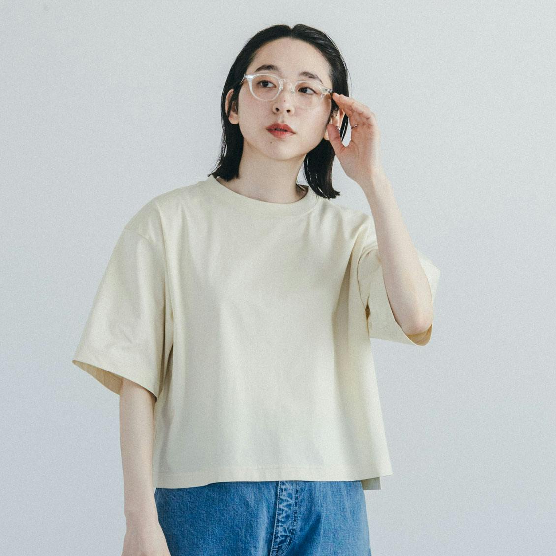 よこながTシャツ / クリームの商品写真