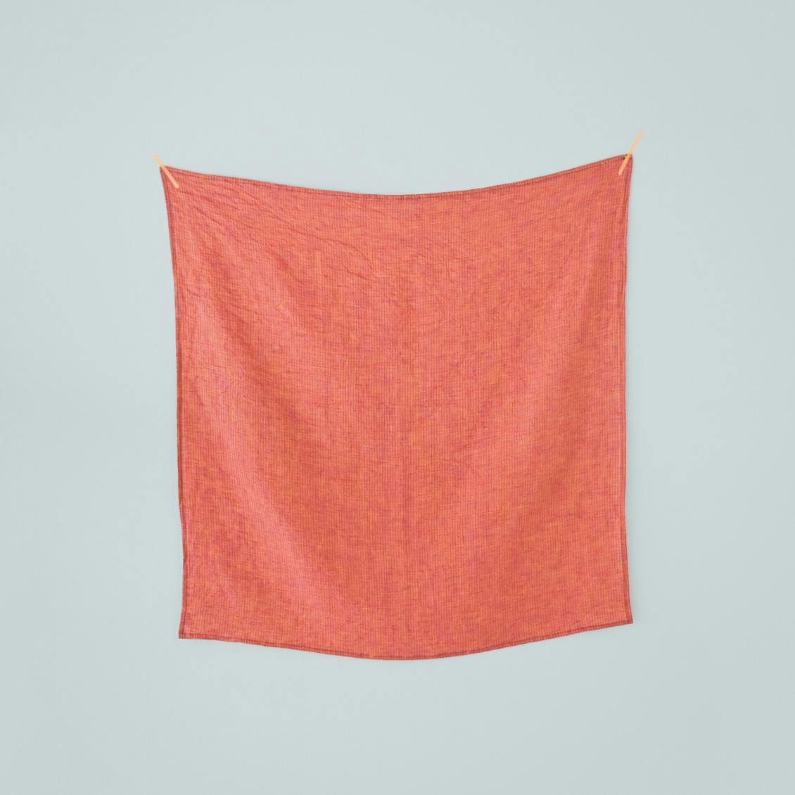 オレンジ（チェック柄）