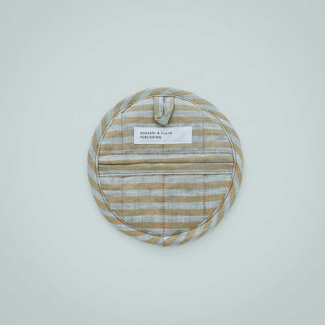 グレー × イエロー（ストライプ）