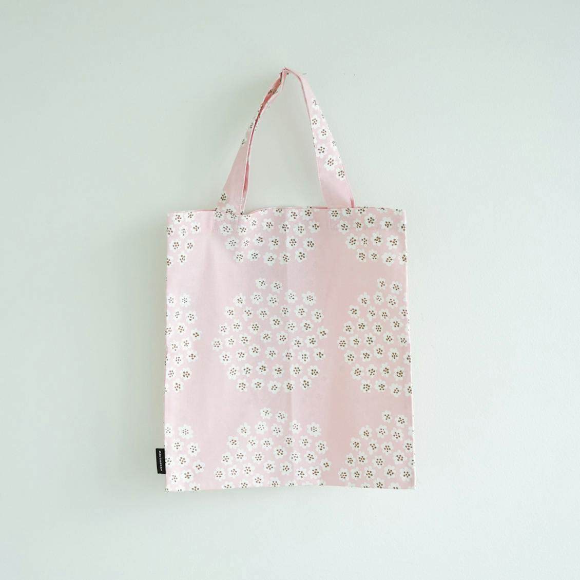 【日本限定】Marimekko / マリメッコ / Puketti / プケッティ / トートバッグ（ピンク）の商品写真