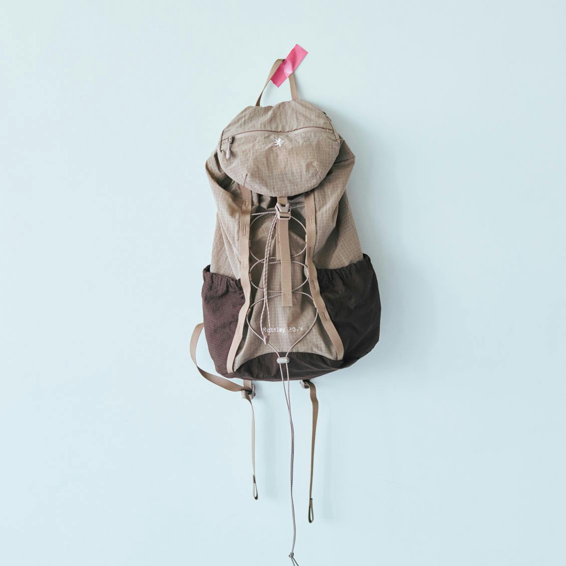 Gymphlex / ジムフレックス / ナイロンバックパック（ブラウン）の商品写真