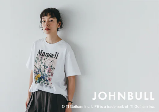JOHNBULL / LIFE Mansell Tシャツの画像