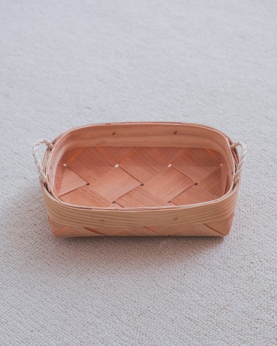 エストニアのかご / スクエアトレー（小）の商品写真